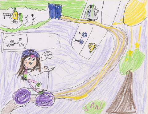 August 2021: Lulu Johnson, 2nd Grade, J.X. Wilson Elementary, Ms. Luong August 2021: Lulu Johnson, 2nd Grade, J.X. Wilson Elementary, Ms. Luong